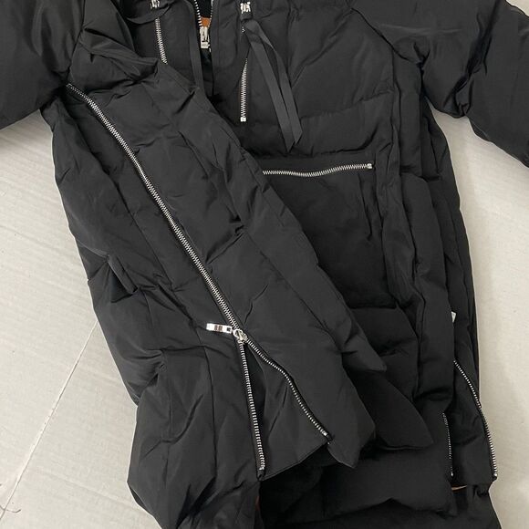 Orolay Jacket Womens Small Black Hooded Insulated Thickened Down Parka Winter - Picture 6 of 10